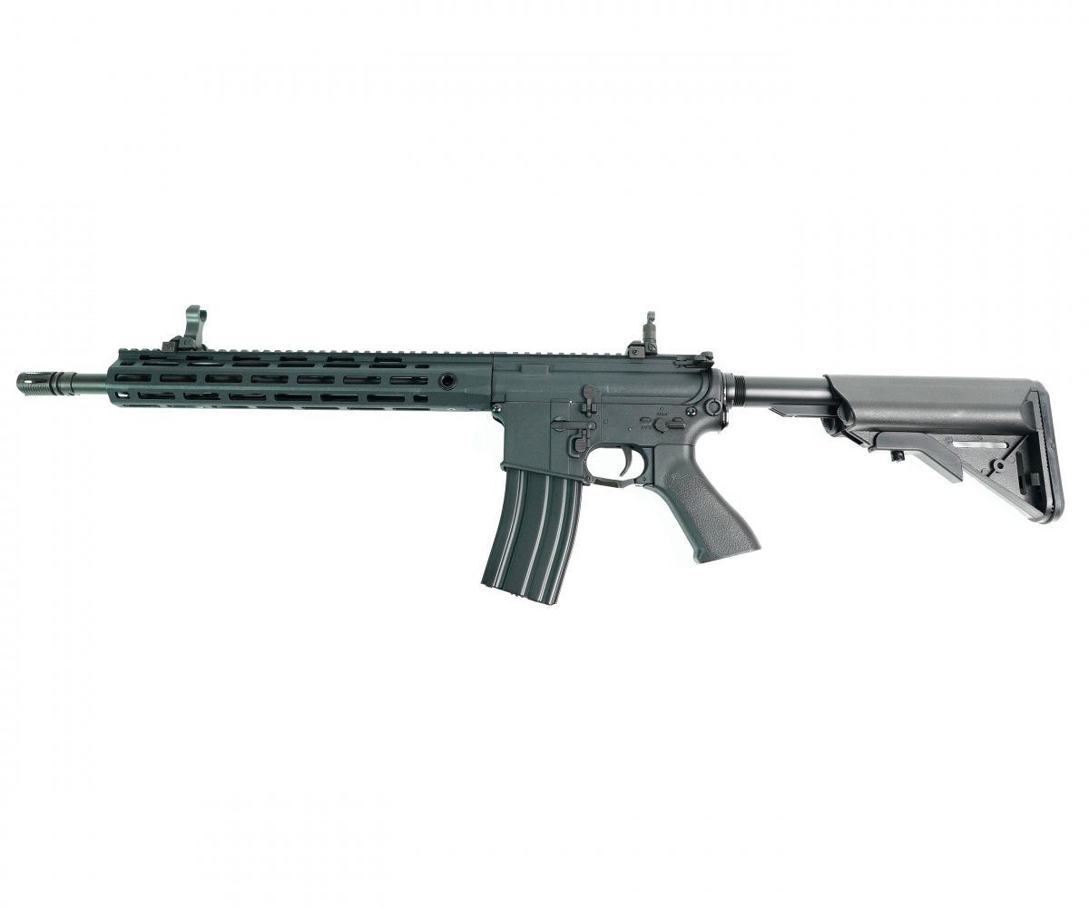 Страйкбольный автомат Cyma AR15 M-lok Mosfet Edition BK (CM.623)
