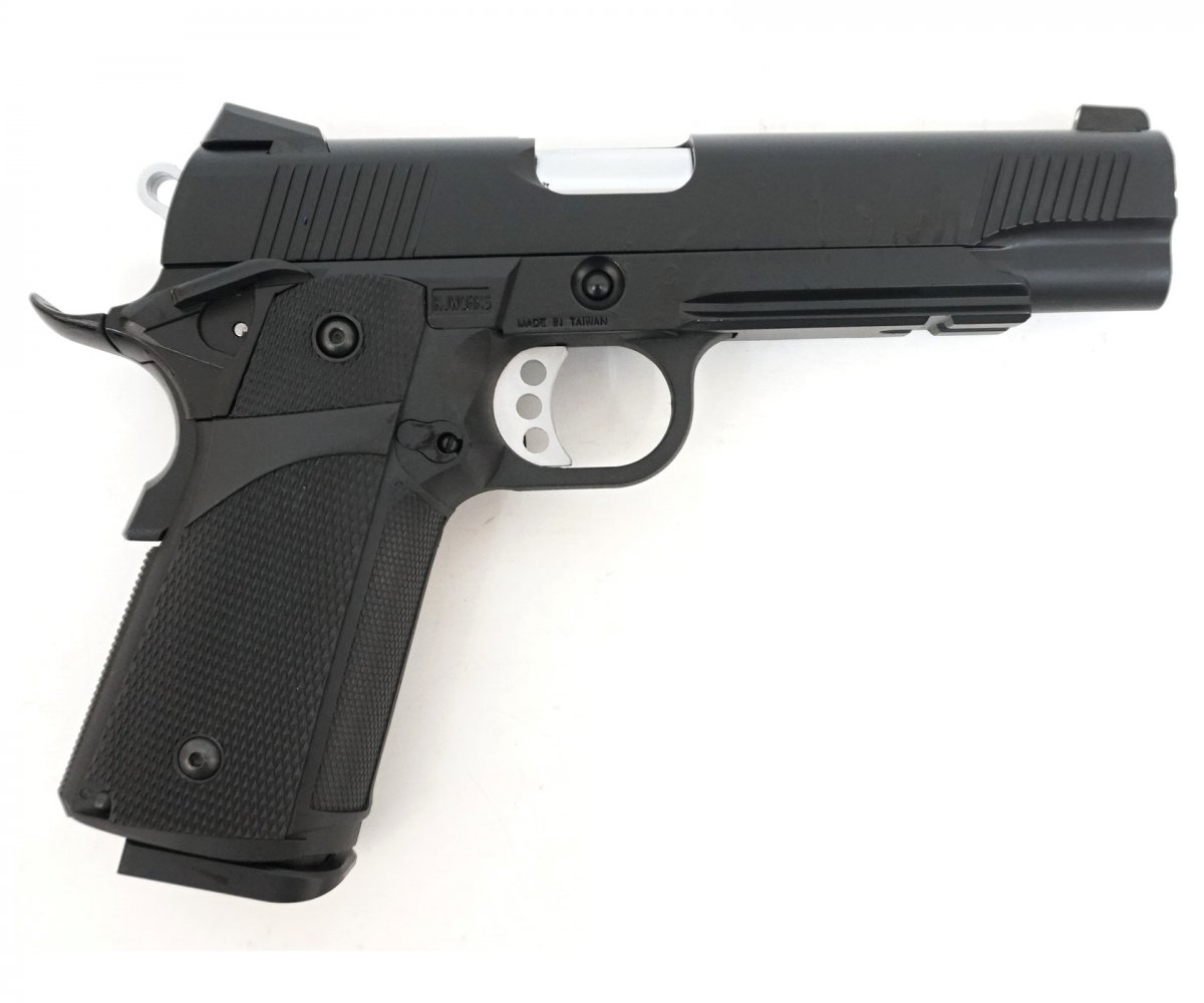 Страйкбольный пистолет KJW Colt M1911 Hi-Capa Gas (KP-05.GAS)