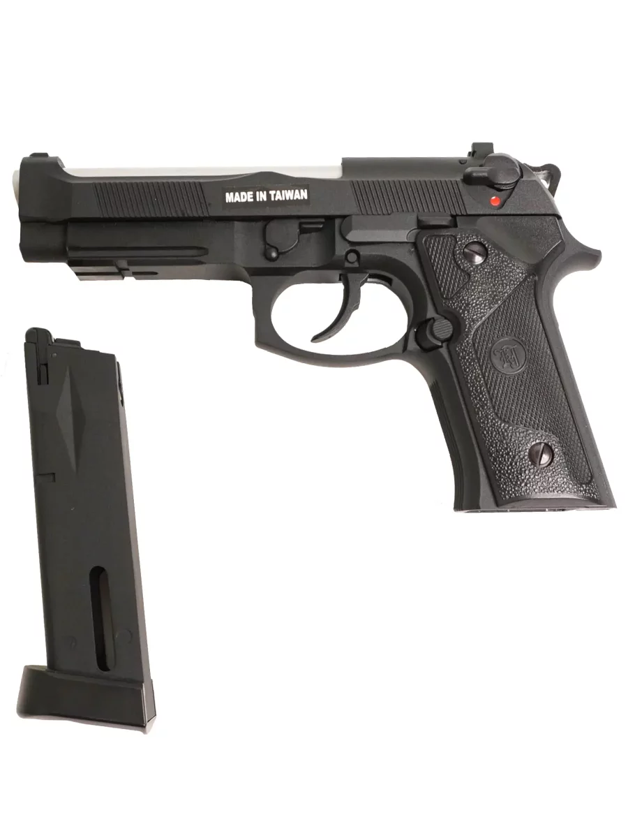 Страйкбольный пистолет KJW Beretta M9 VE-FM (6 мм, GBB, CO2)