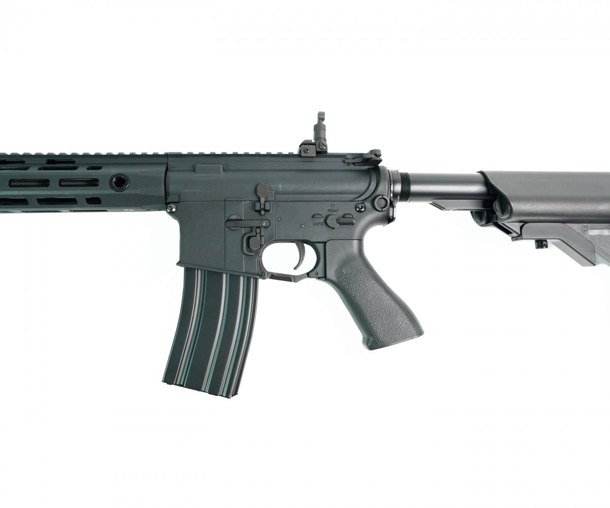 Страйкбольный автомат Cyma AR15 M-lok Mosfet Edition BK (CM.623)