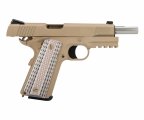 Страйкбольный пистолет WE Colt M45A1 Tan (WE-E015-TAN)