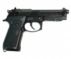 Страйкбольный пистолет WE Beretta M9A1 New Rail Black