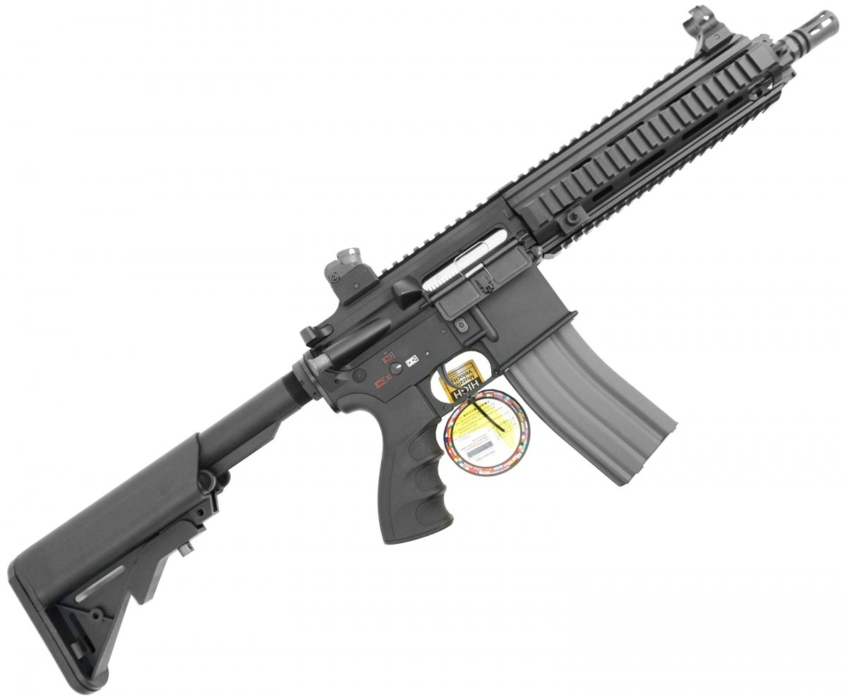 Страйкбольный автомат G&G T4-18 Black (HK416) TGR-418-SHT-BBB-NCM