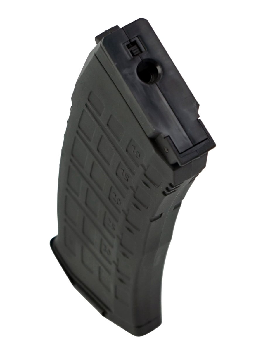 Магазин механический E&L Airsoft EL-1116-08 для АК-74 / АК-12, Mid‑Cap на 150 шаров, чёрный (Black)
