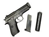 Пистолет Beretta с глушителем SMALL