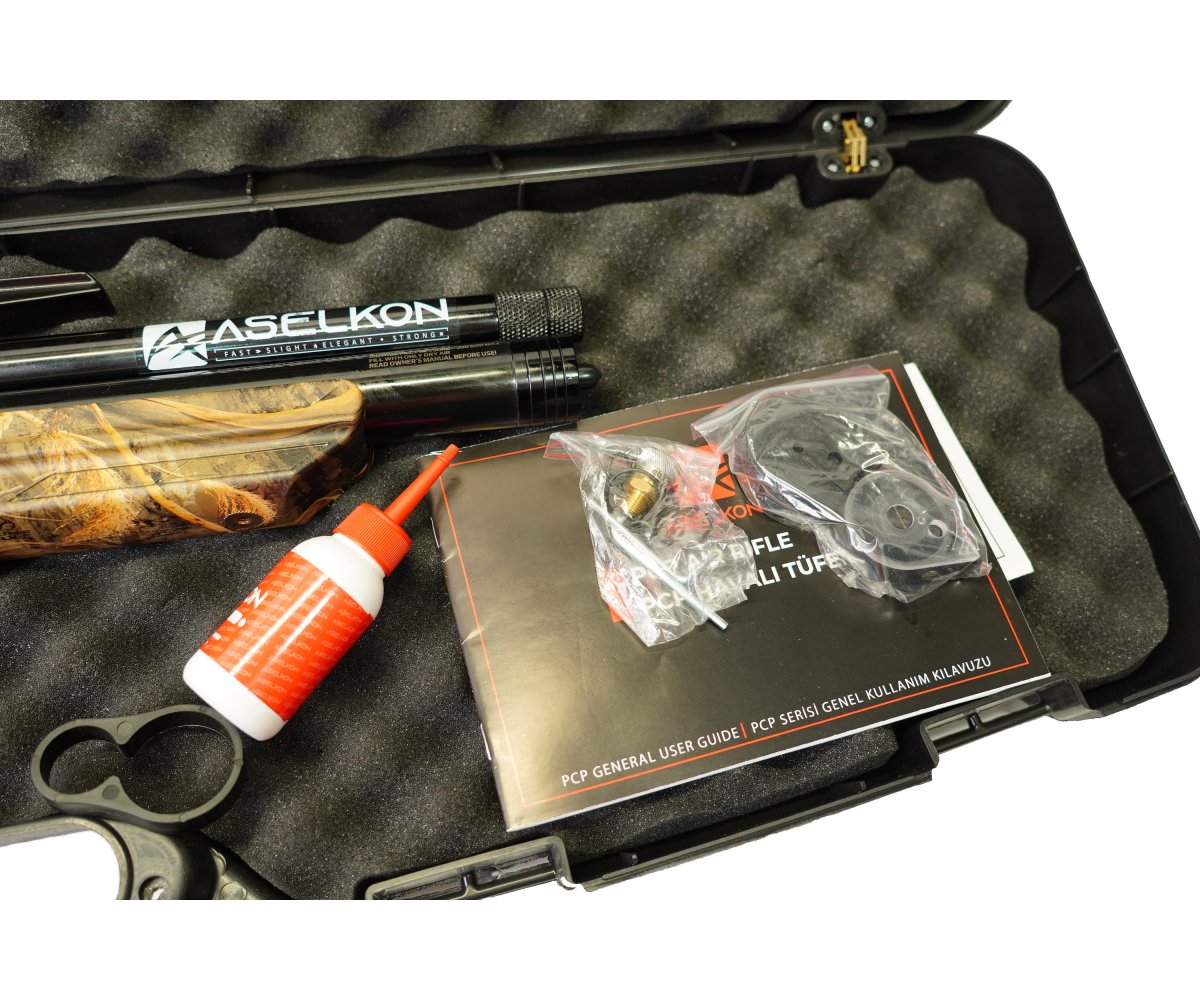 Пневматическая винтовка Aselkon MX-10S Camo Max-5 (PCP, 3 Дж) 5,5 мм