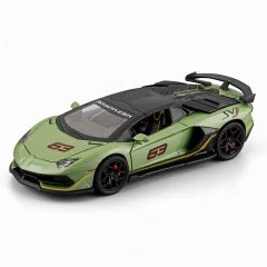 Металлическая машинка Lamborghini SVJ63 1:32 Green