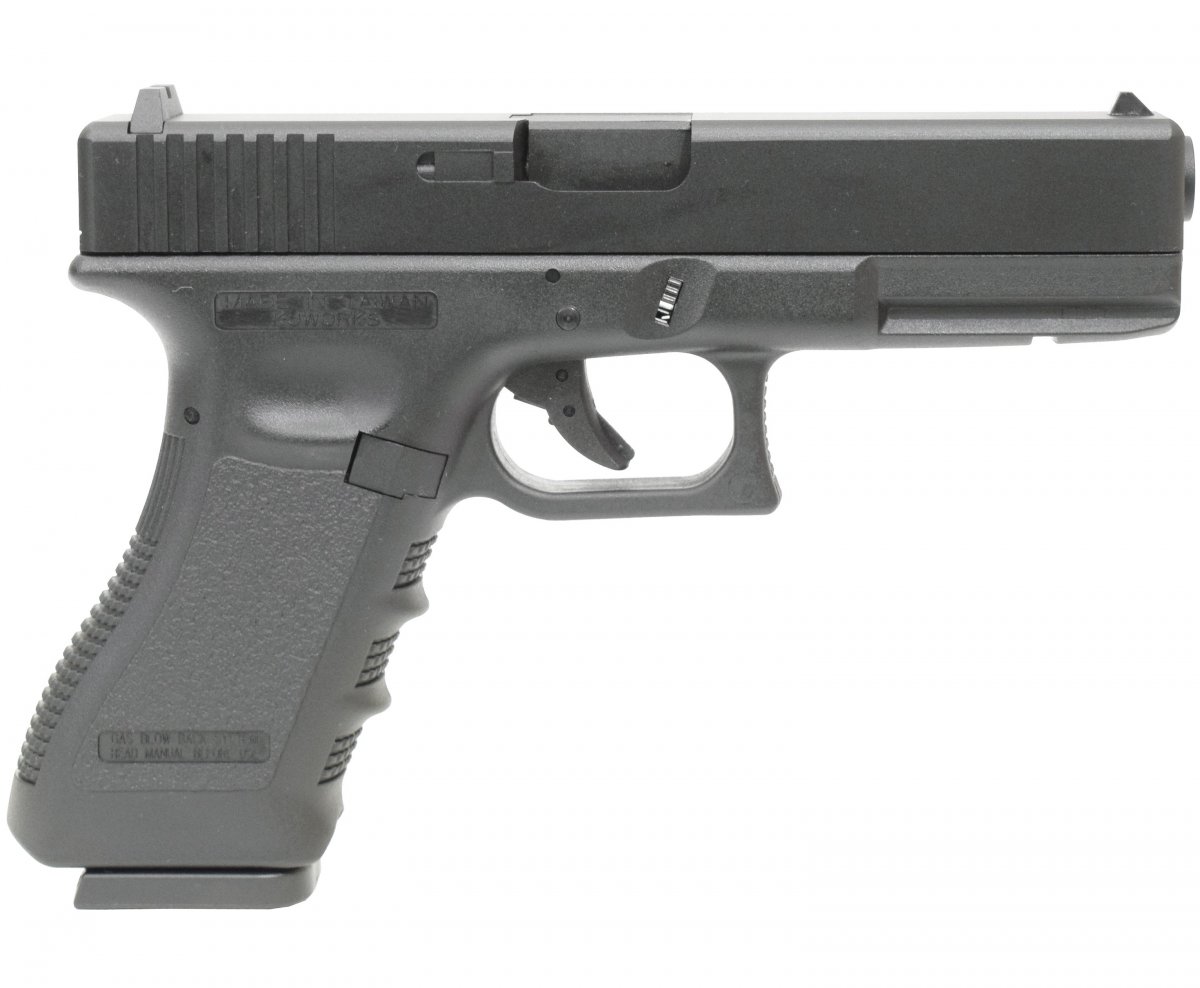 Страйкбольный пистолет KJW Glock G18 (6 мм, GBB, Green Gas)