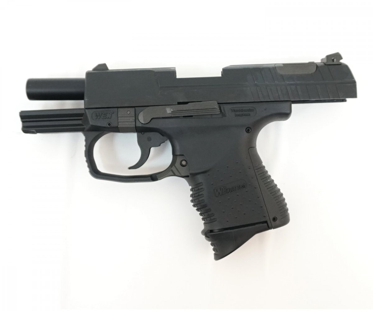 Страйкбольный пистолет WE Walther P99 Compact GBB (WE-PX002-BK)