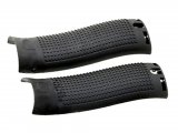Страйкбольный пистолет WE Glock-17 Gen.4 Silver, сменные накладки (WE-G001B-SV)