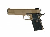Страйкбольный пистолет KJW Colt M1911 M.E.U. Gas TAN (KP-07.GAS)
