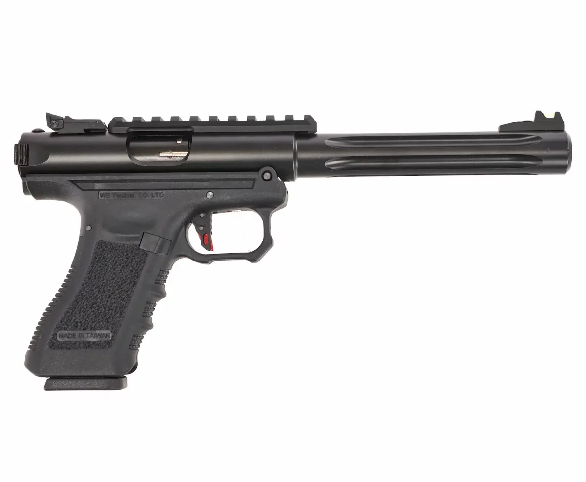 Страйкбольный пистолет WE Galaxy Premium L (WE-GX01PL-BK) — чёрный, GBB, 6 мм