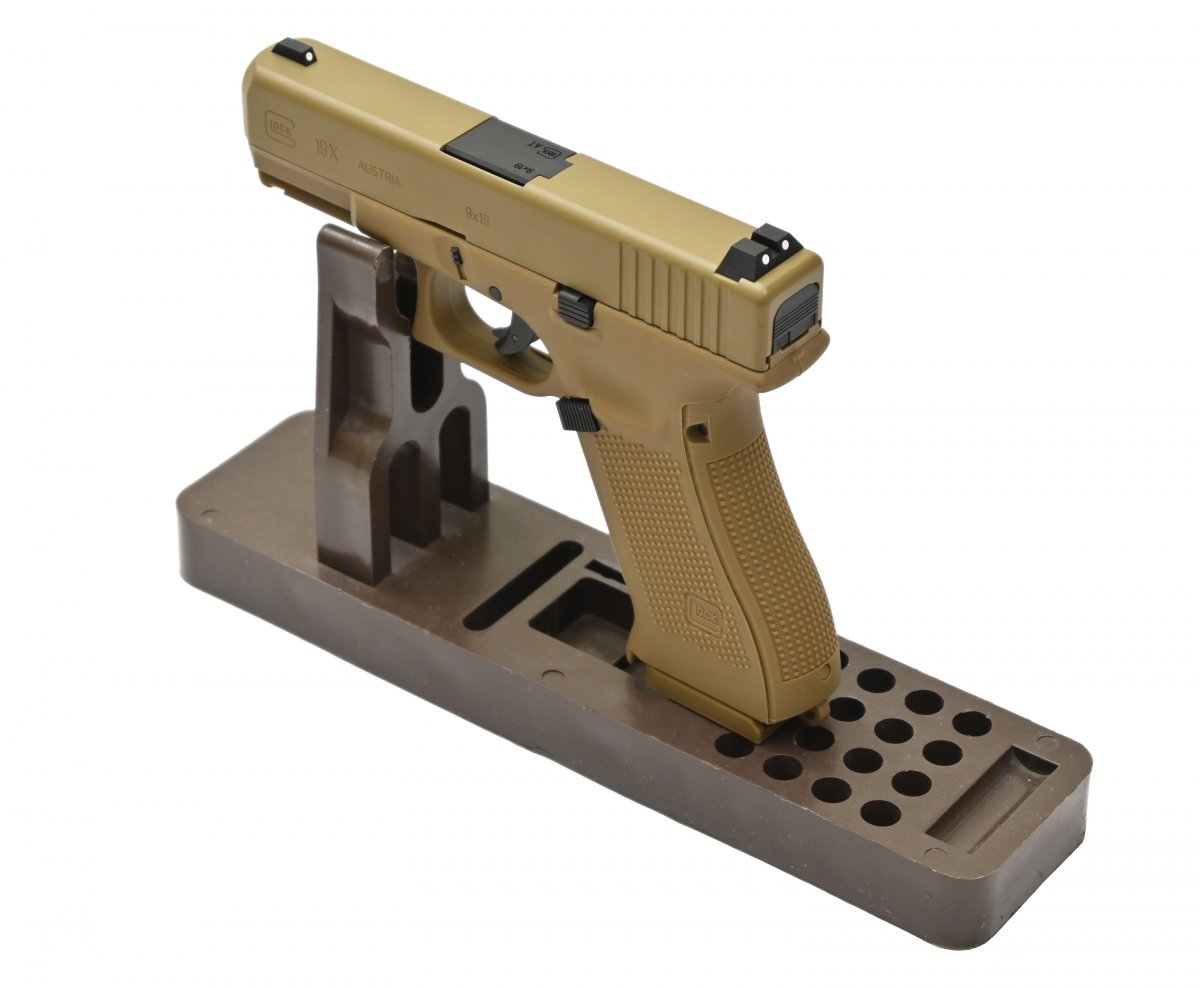 Пистолет пневматический Umarex Glock 19X TAN 4.5 мм (Металл, CO2)