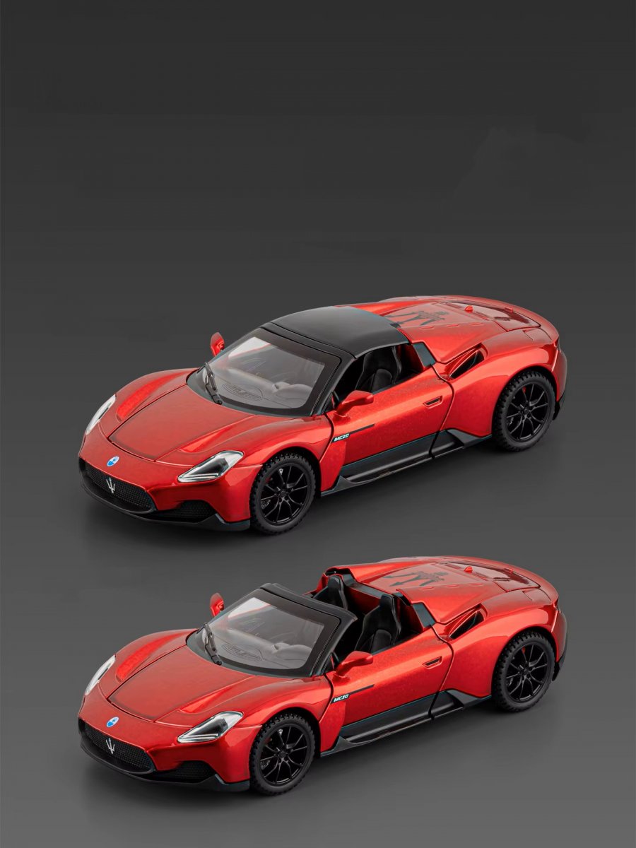 Машинка металлическая Maserati MC20 1:32 RED