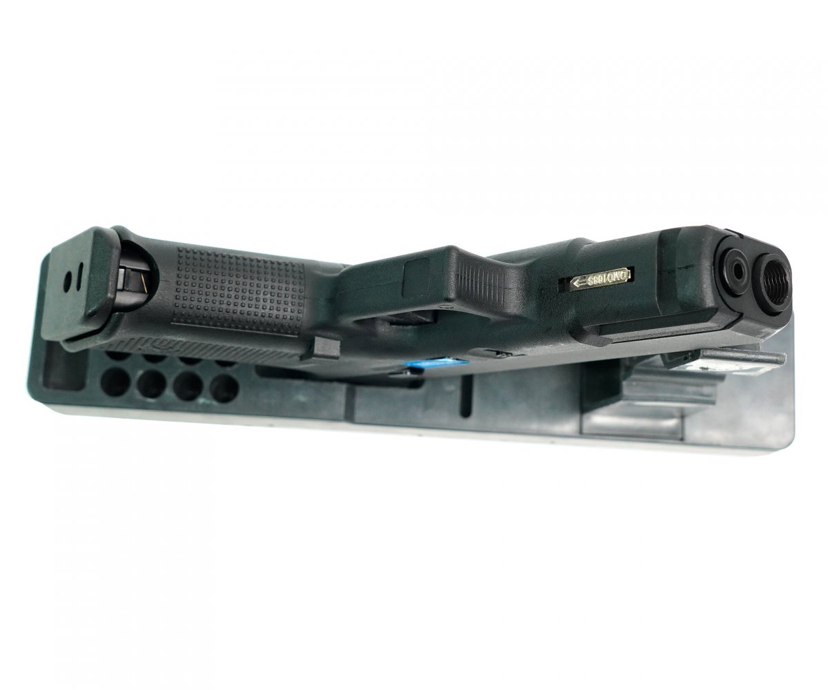 Страйкбольный пистолет WE Glock-19 Gen.5, сменные накладки (WE-G003VB-BK)