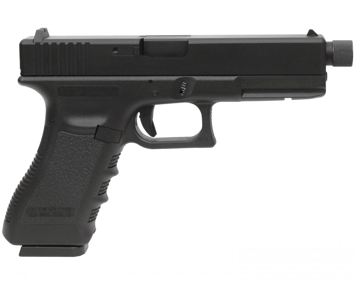 Страйкбольный пистолет KJW KP 18 G18 GBB (CO2, Glock 18, удлиненный ствол)