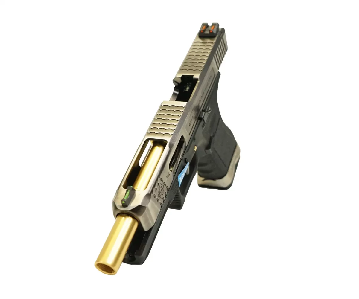 Страйкбольный пистолет WE Glock 34 G-Force (WE-G008WET-3) — металл-слайд, чёрная рама, 6 мм