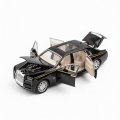 Металлическая машинка Rolls-Royce Phantom 1:32 Чёрно-серебристая