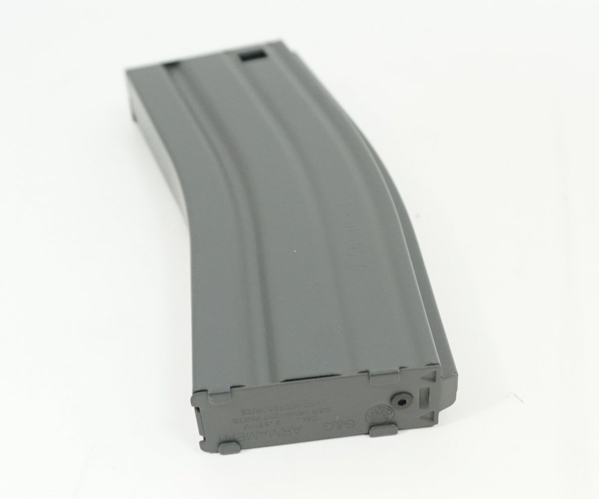 Магазин механический G&G G-08-051 (Low‑Cap) для M4/M16, стальной корпус, 79 шаров, серый