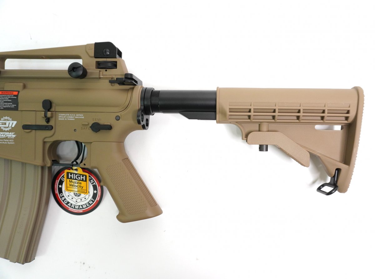 Страйкбольный автомат G&G CM16 Carbine M4A1 Desert (EGC-16P-CAR-DNB-NCM)