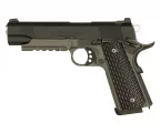 Страйкбольный пистолет Tokyo Marui Colt M1911A1 Night Warrior — GBB, 6 мм, Hop-Up, Picatinny