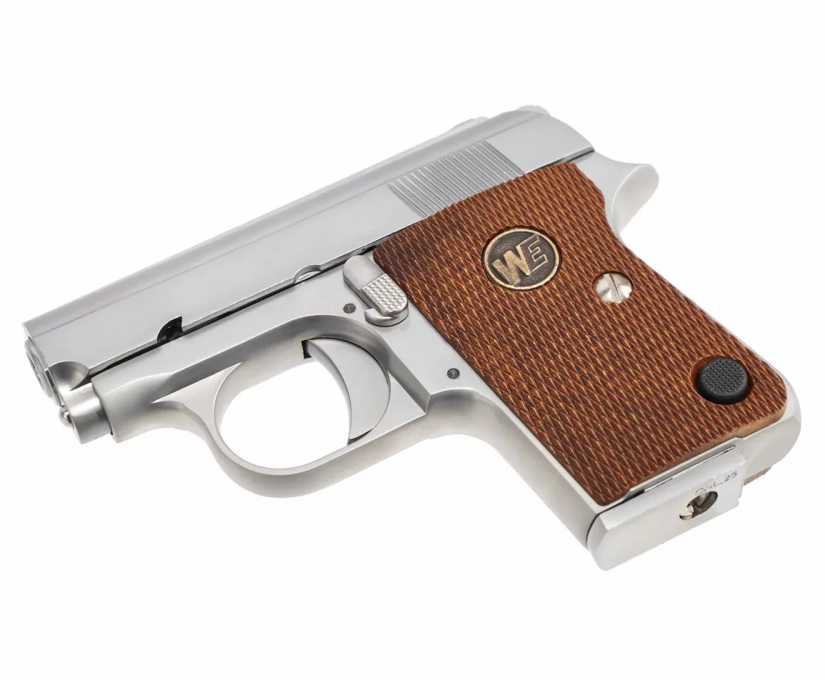 Страйкбольный пистолет WE Colt .25 SILVER (WE-CT001-SV)