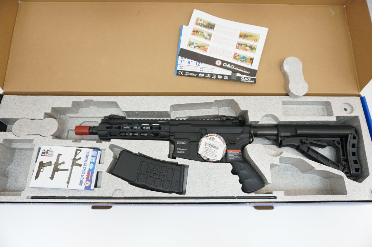 Страйкбольный автомат G&G GC16 Warthog 7” (EGC-WAR-007-BNB-NCM)