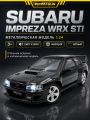Машинка металлическая Subaru Impreza WRX STI 1:24 Black