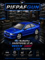 Машинка металлическая Subaru Impreza WRX STI 1:24 Blue