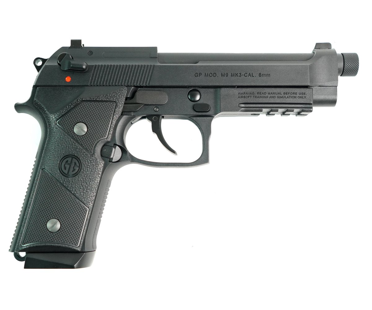Страйкбольный пистолет G&G Beretta GPM9 Mk3 EU (GAS-GPM-9A3-BBB-ECM)