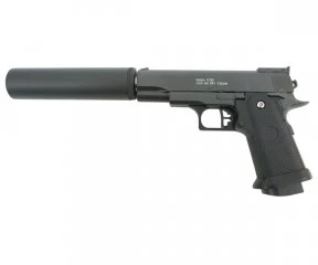 Пистолет Colt 1911 mini с глушителем