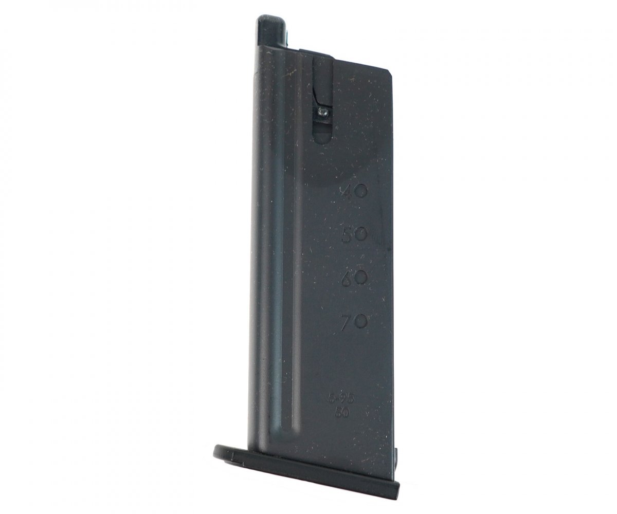 Магазин WE-095015 DESERT EAGLE GAS BLACK (WE), металлический, 27 шаров, GBB
