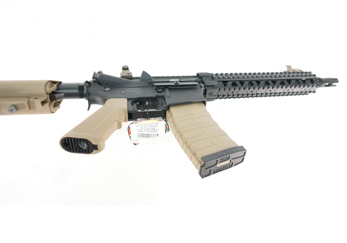 Страйкбольный автомат G&G CM18 MOD1 Black/Desert (EGC-18P-MD1-BNB-NCM)