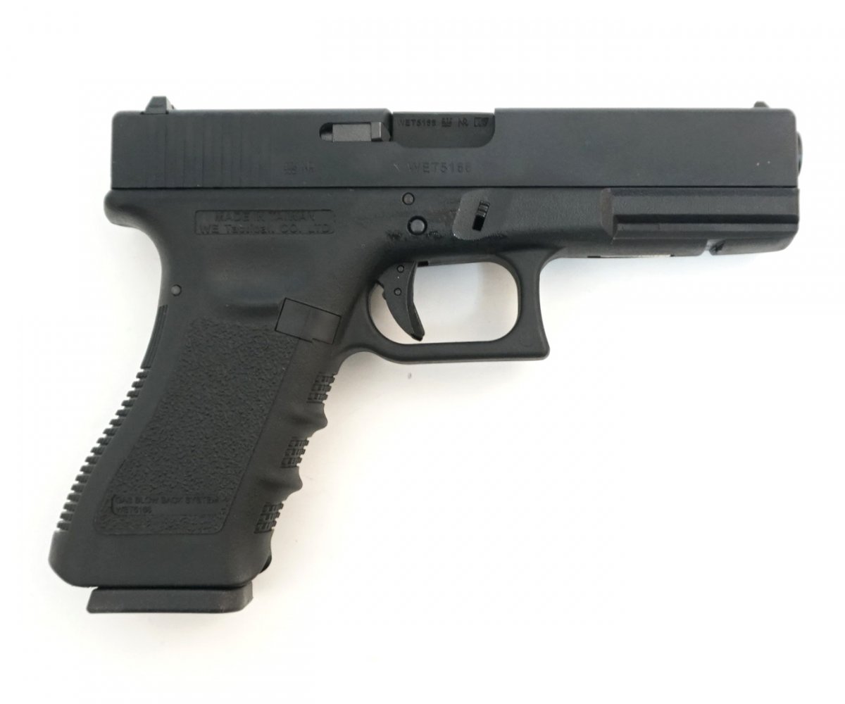 Страйкбольный пистолет WE Glock-17 Gen.3 Black (WE-G001A-BK)