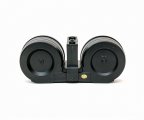 Магазин бункерный CYMA HY-410 для M4/STANAG, электрический (Sound Control), 2500 шаров, чёрный