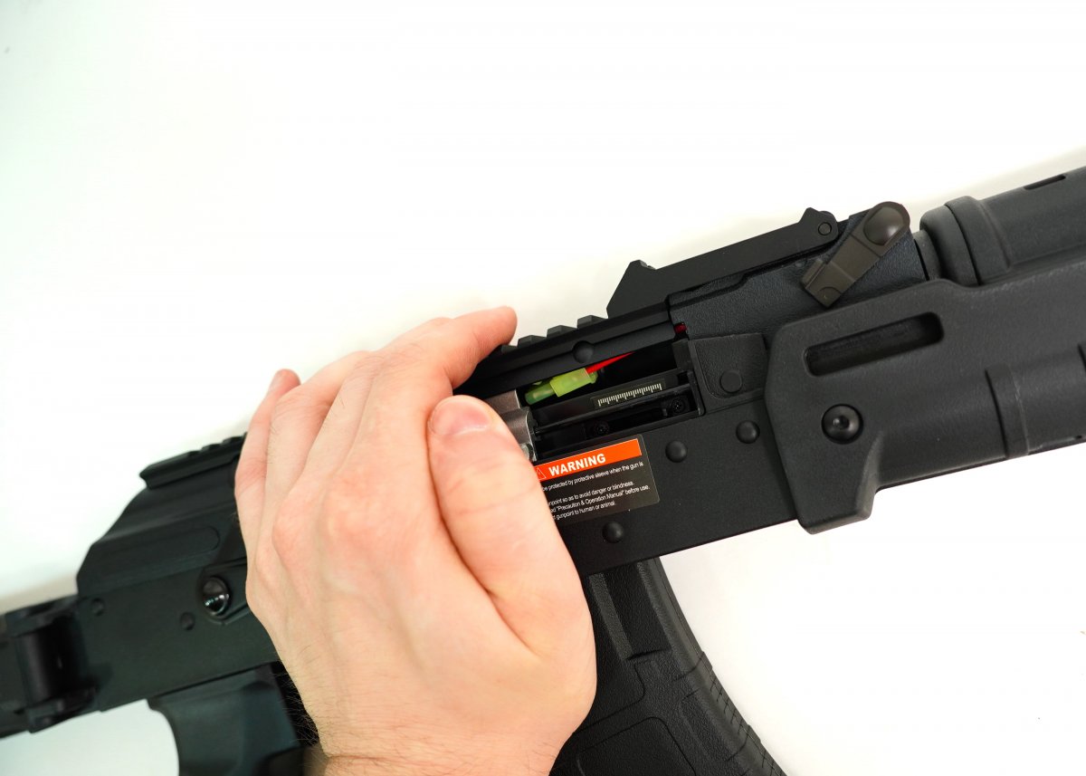 Страйкбольный автомат Cyma RК Magpul custom, складной приклад (CM.680B)