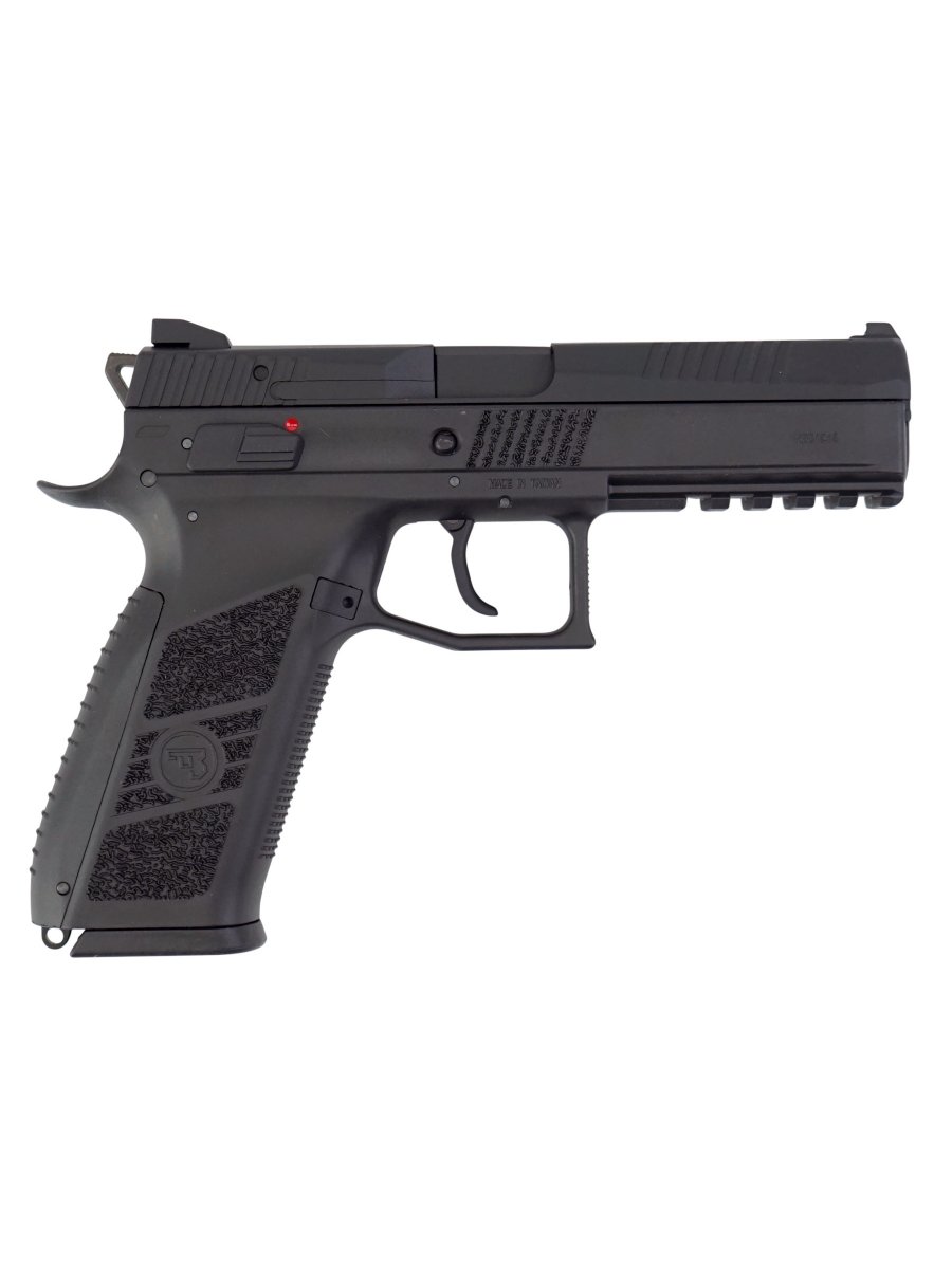 Страйкбольный пистолет GBB KJW CZ P-09 (P-09.GAS GP436) Blowback, чёрный
