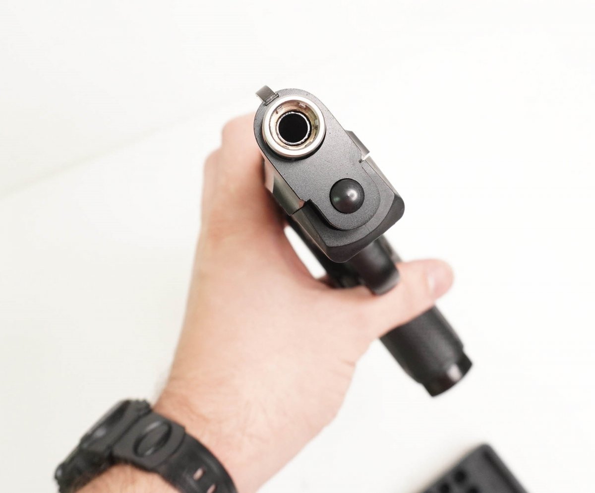 Страйкбольный пистолет WE Beretta 90-Two GBB (WE-M015-BK)