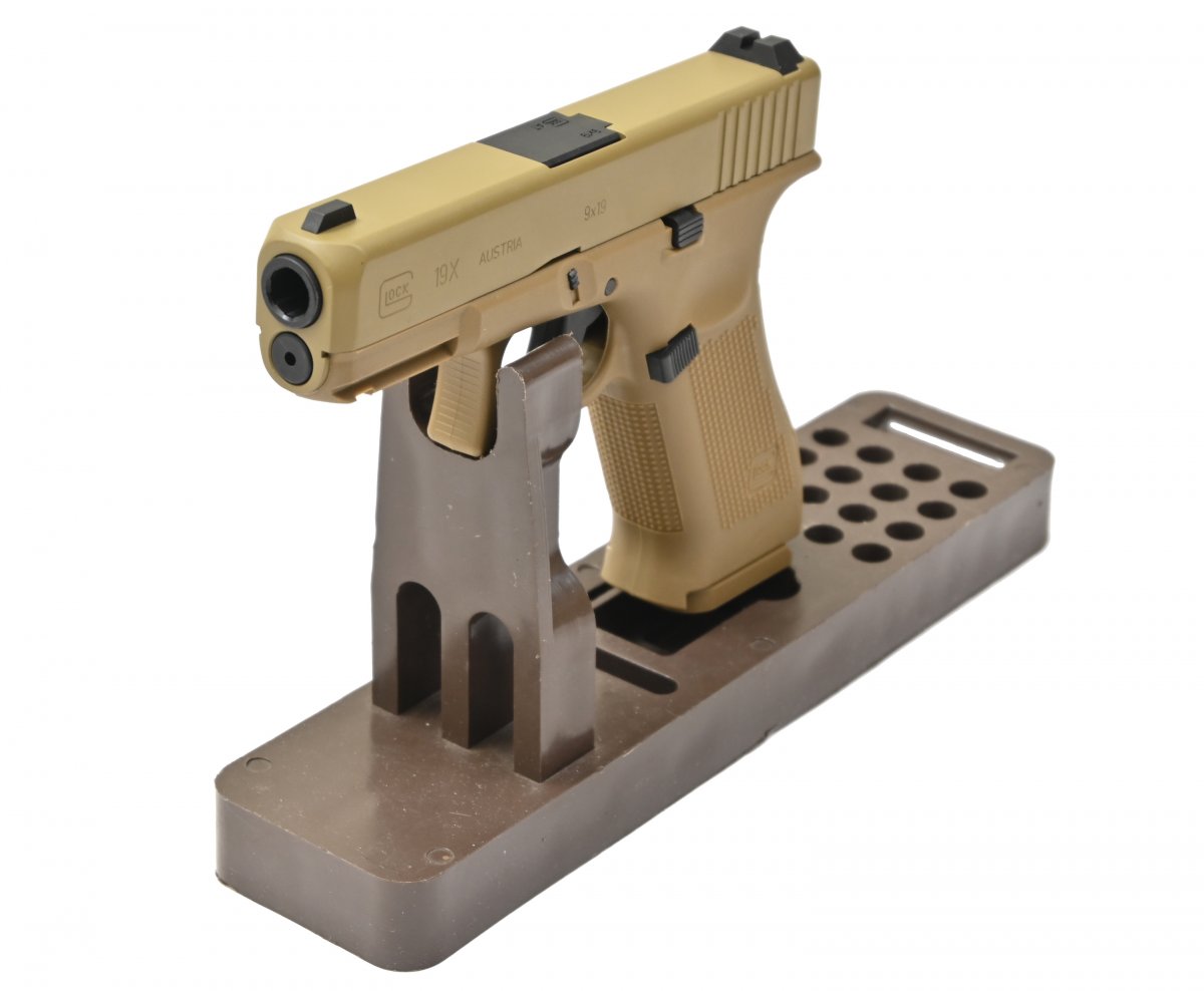 Пистолет пневматический Umarex Glock 19X TAN 4.5 мм (Металл, CO2)
