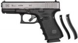 Страйкбольный пистолет WE-G003B-BK Glock-19 Gen.4 (металлический слайд, сменные накладки) Black