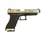 Страйкбольный пистолет WE Glock 34 G-Force (WE-G008WET-3) — металл-слайд, чёрная рама, 6 мм