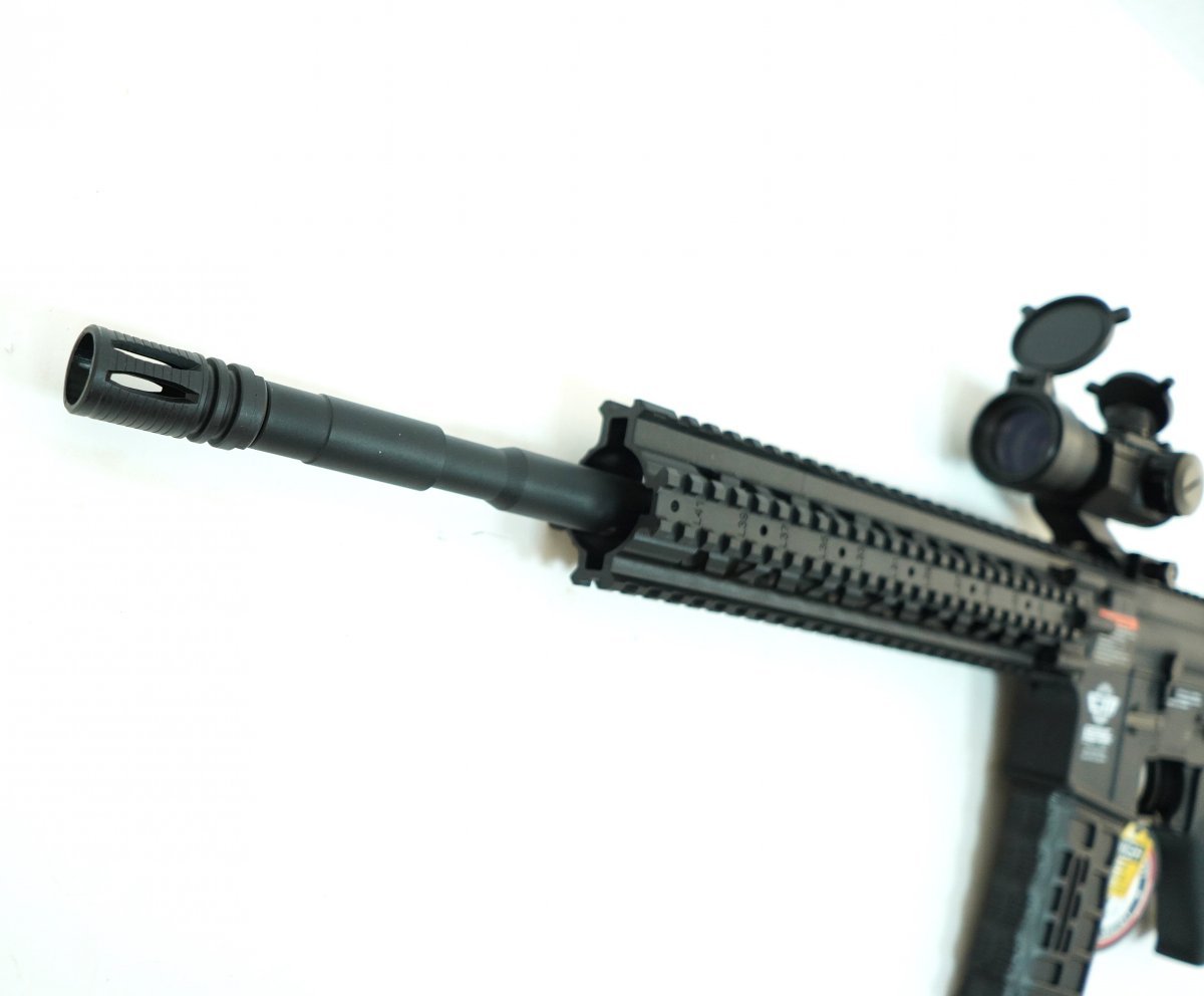 Страйкбольный автомат G&G CM16 R8-L, с прицелом (EGC-16P-R8L-BNB-NCM)