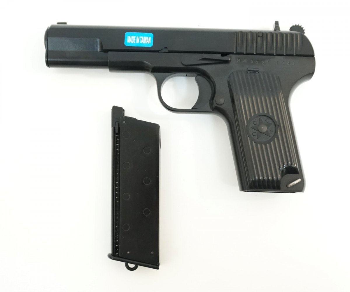 Страйкбольный пистолет WE TT Black (WE-E012-BK)