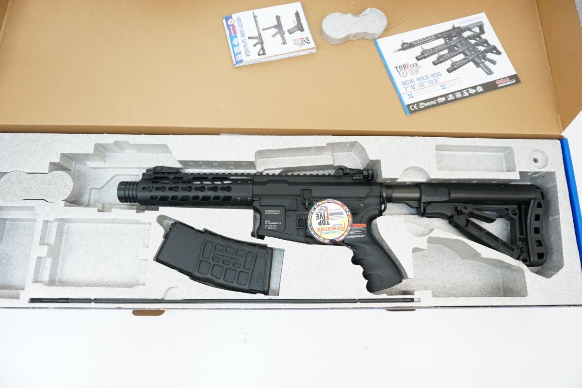 Страйкбольный автомат G&G GC16 Wild Hog 7” (EGC-WLD-007-BNB-NCM)