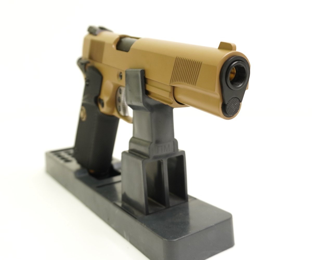 Страйкбольный пистолет WE Colt M1911A1 M.E.U. Rail Tan (WE-E008B-TAN)
