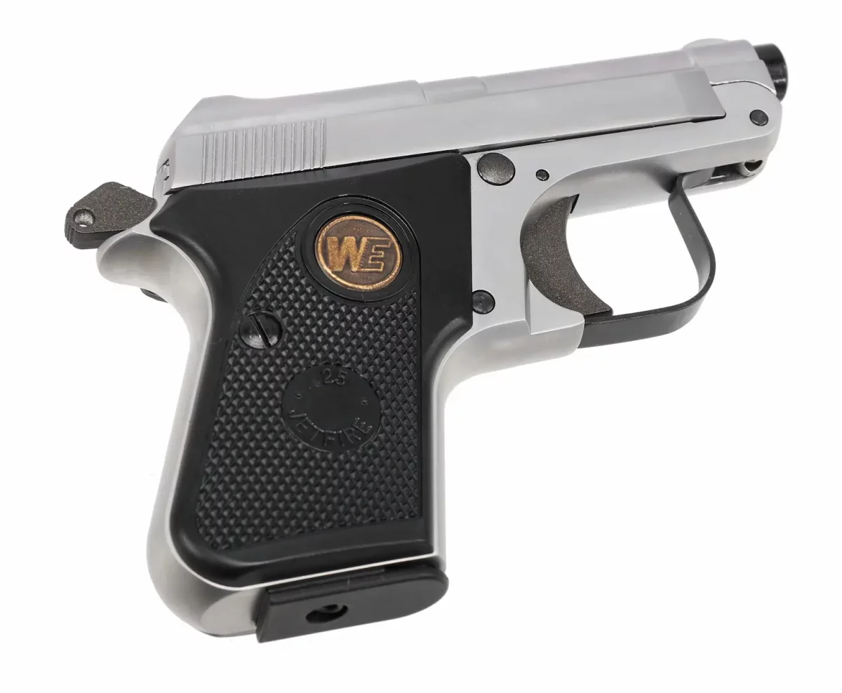 Страйкбольный пистолет WE Beretta 950 Jetfire SILVER (WE-CT002-SV)
