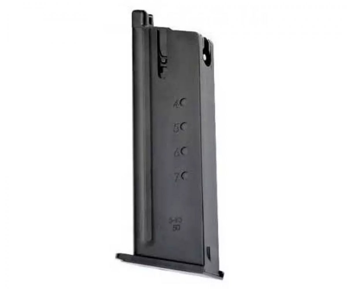 Магазин WE-095015 DESERT EAGLE GAS BLACK (WE), металлический, 27 шаров, GBB