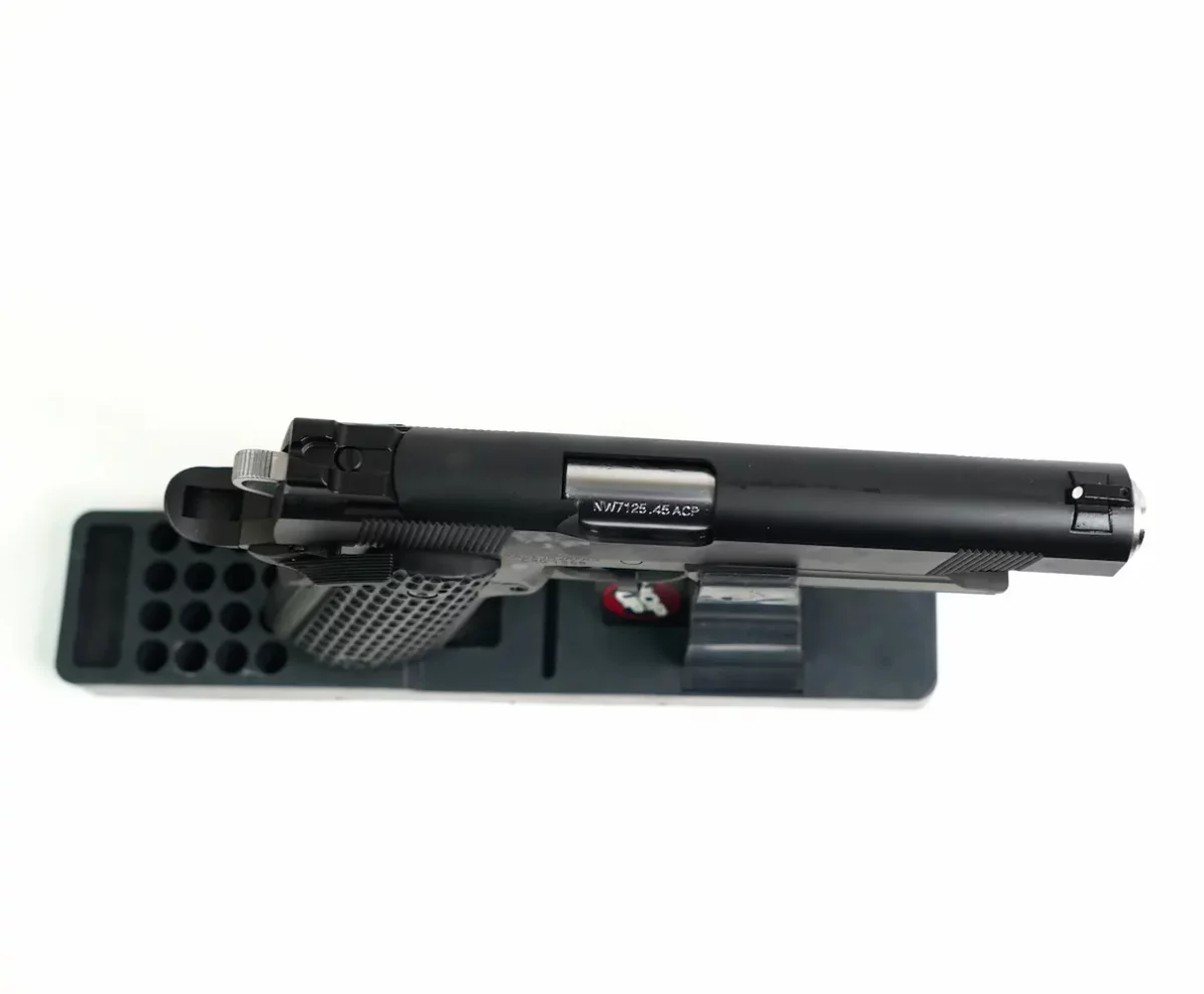 Страйкбольный пистолет Tokyo Marui Colt M1911A1 Night Warrior — GBB, 6 мм, Hop-Up, Picatinny