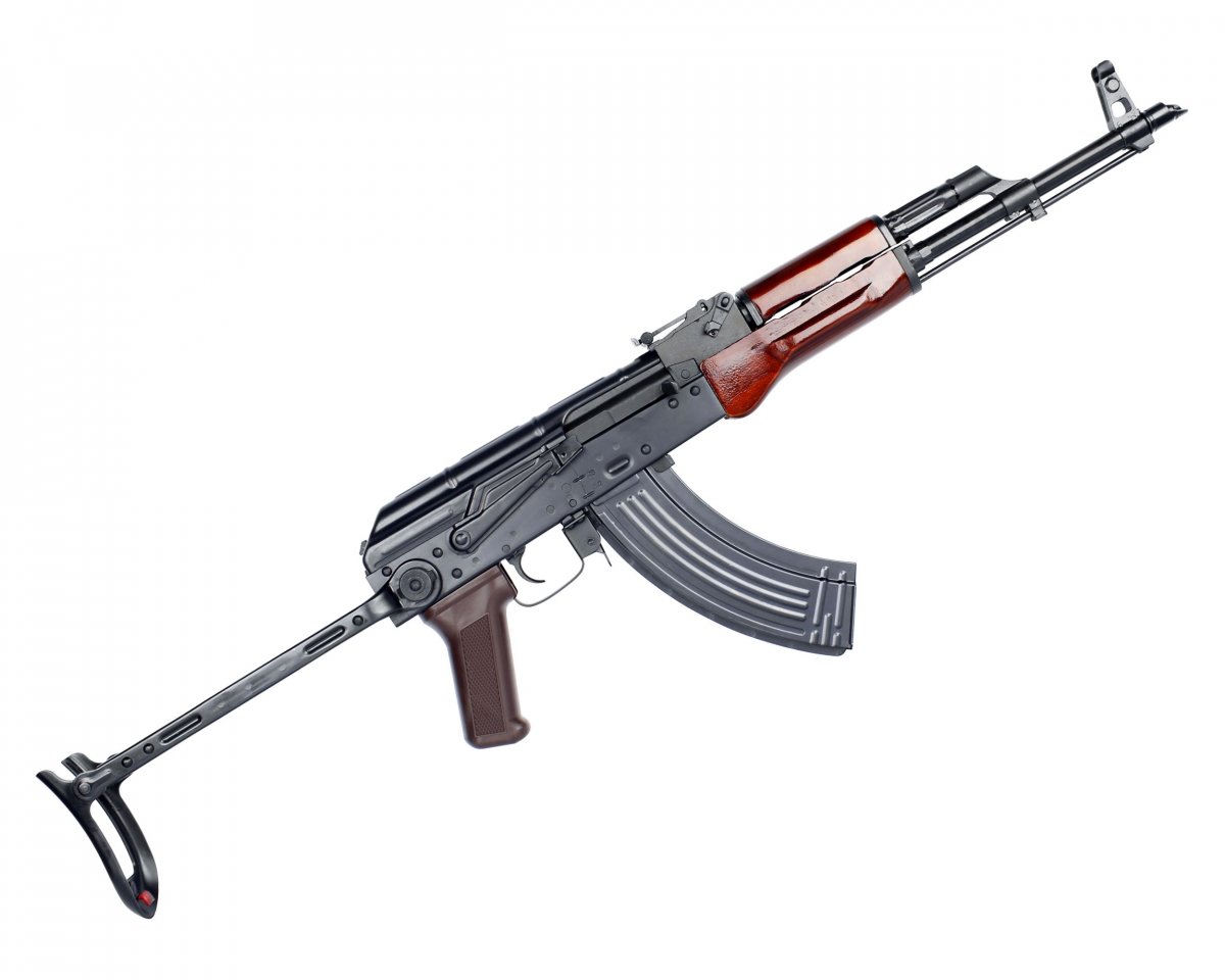 Страйкбольный автомат E&L ELAKMS (RКМС), сталь, дерево