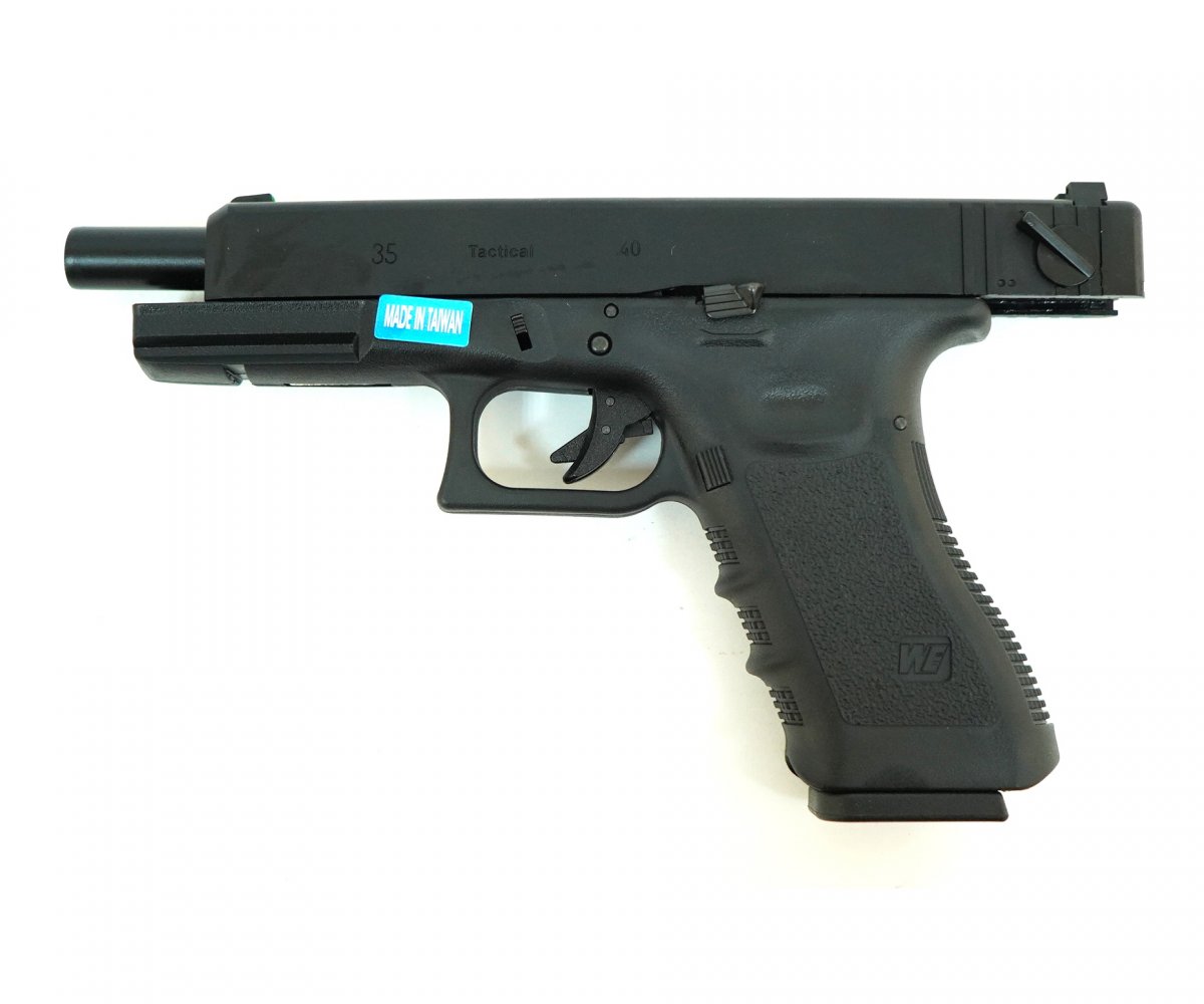 Страйкбольный пистолет WE Glock-35 Gen.3 Black (WE-G009A-BK)